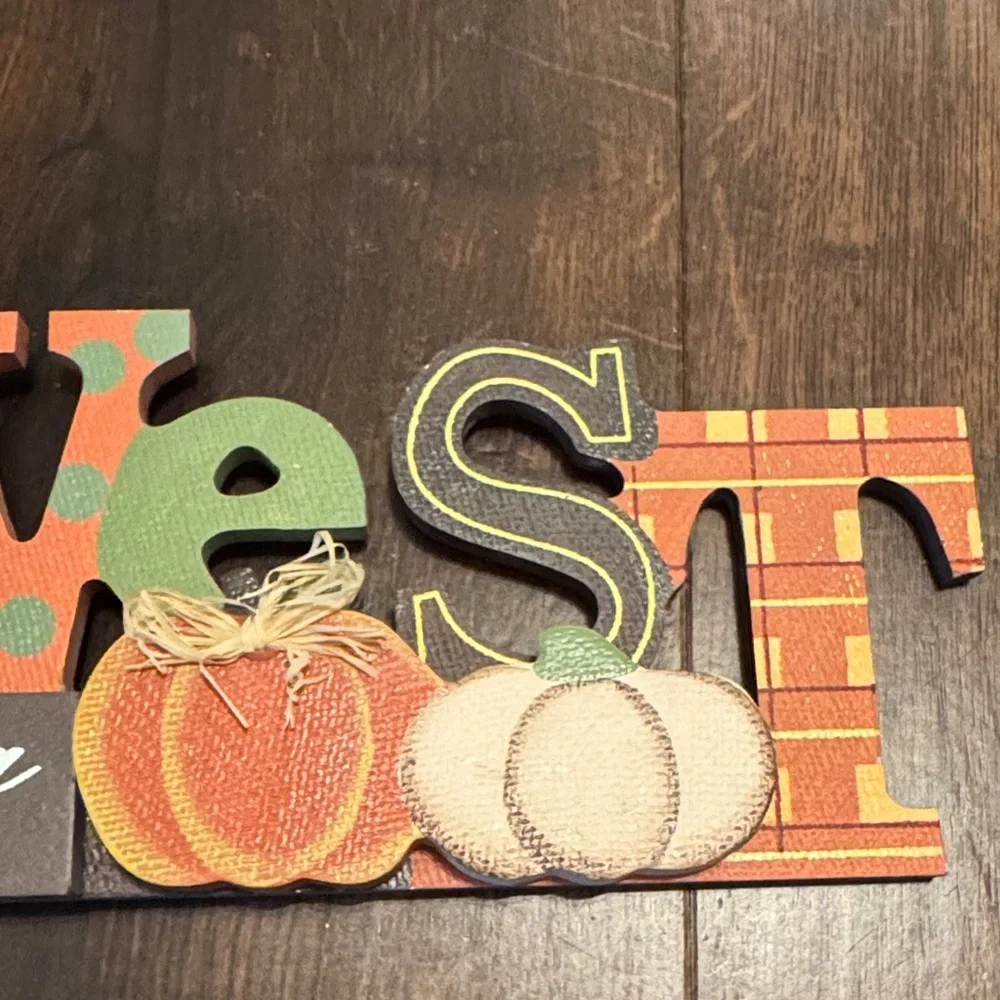 Hobby Lobby Colorful Harvest Blessing Decor